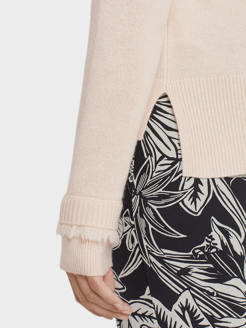 Strickpullover aus Wolle und Kaschmir