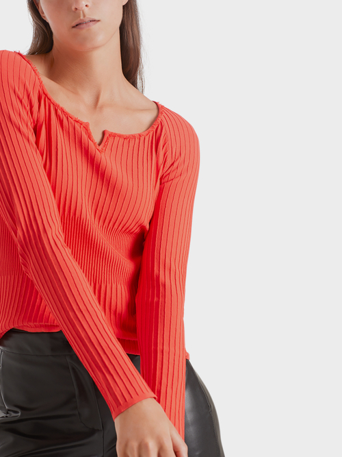 Fine-knit sweater “Knitted in Germany”