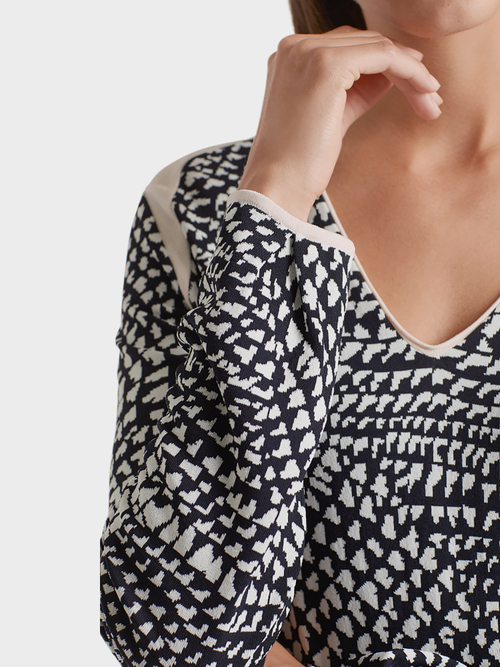 Jacquardpullover Knitted in Germany
