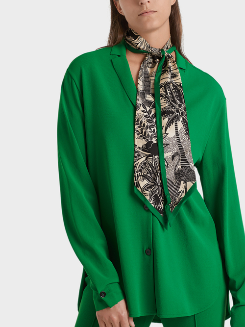 Seidenschal mit Print