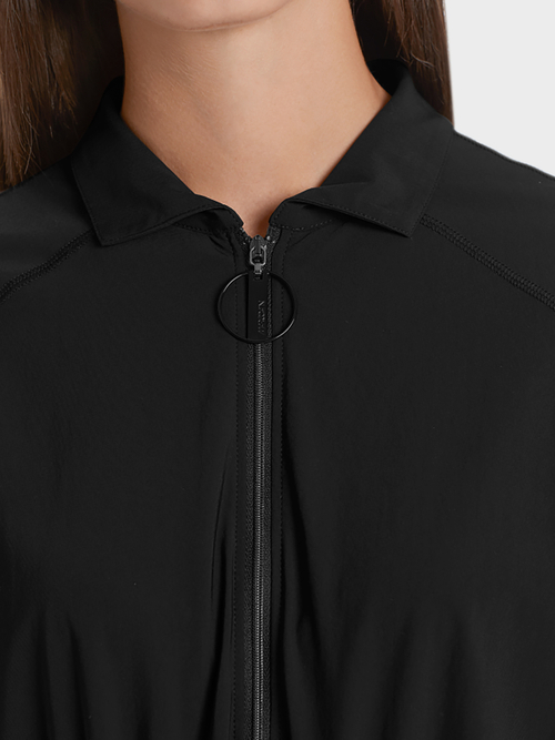 Dress in techno stretch jersey