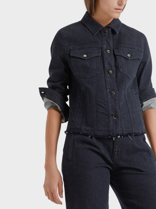 Jacke aus Raw Denim
