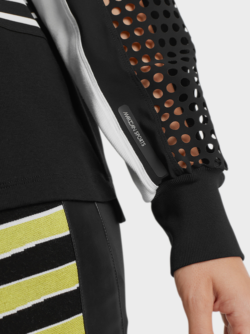 Shirt mit Netzdetails