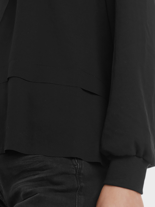 Blusenshirt mit Volantdetails