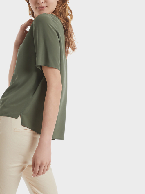 Luxuriöse Seidenbluse