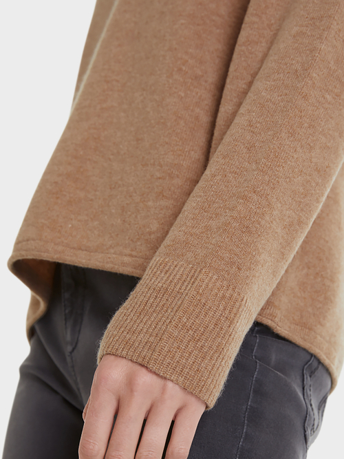 Sweater with rhinestone detail