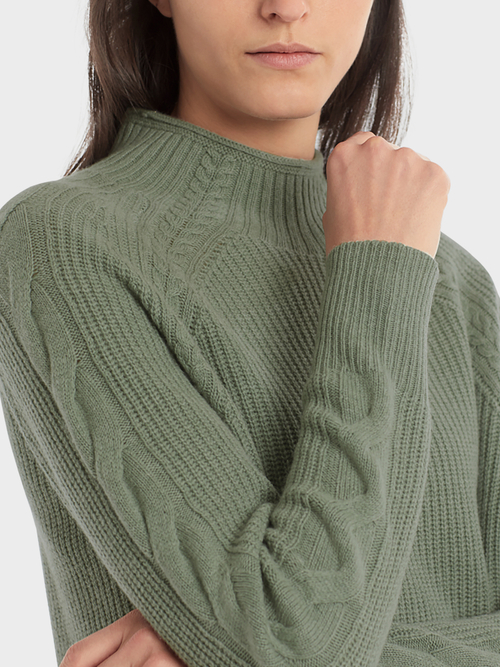 Sweater with cashmere