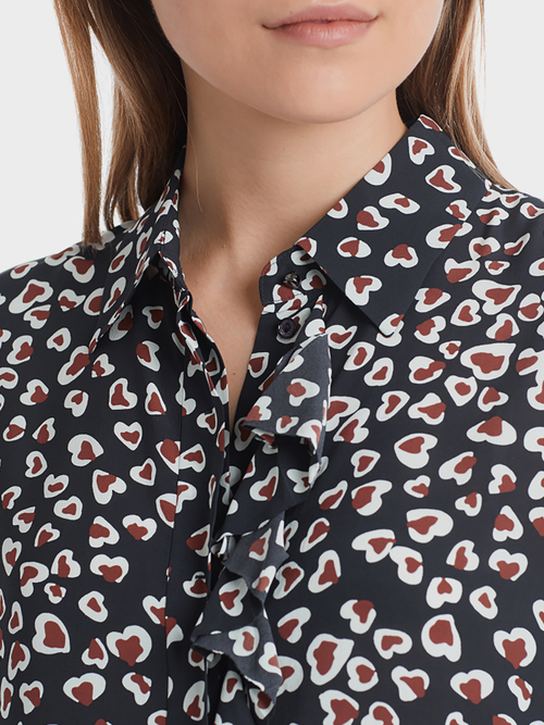Blouse in viscose