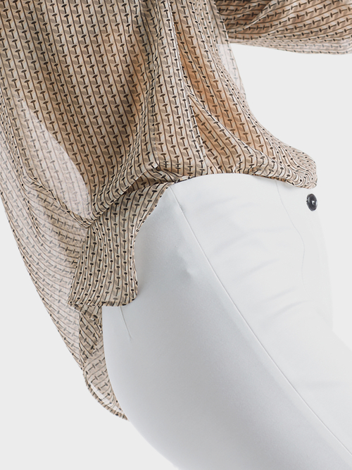 Bedrukte blouse