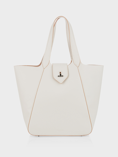 Tote bag in vegan leather