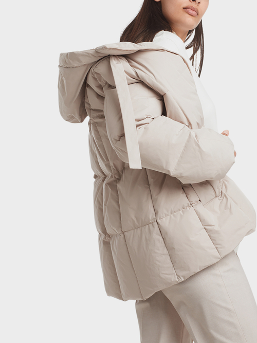 Gesteppte Daunen-Outdoor-Jacke