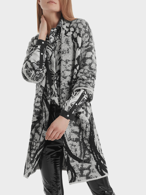 Jacquardjacke gestrickt in Deutschland