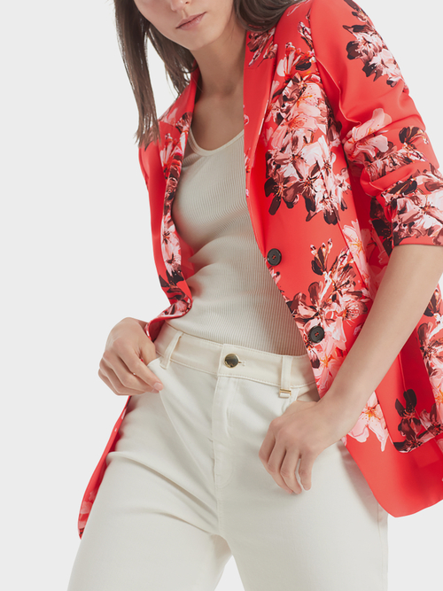 Floral blazer