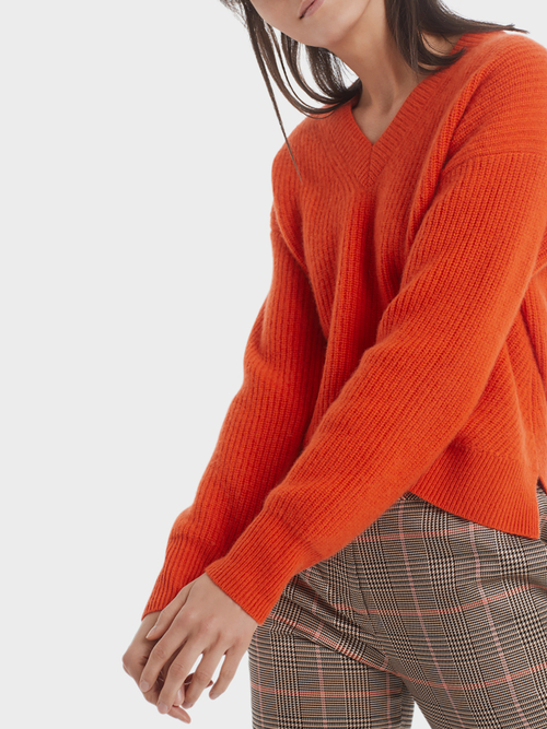 Weicher Kaschmirstrickpullover
