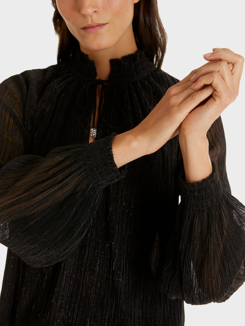 Glitzerbluse mit Swarovski® Kristallen