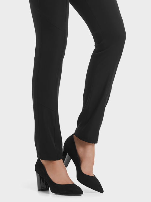 High-Waist-Röhrenhose