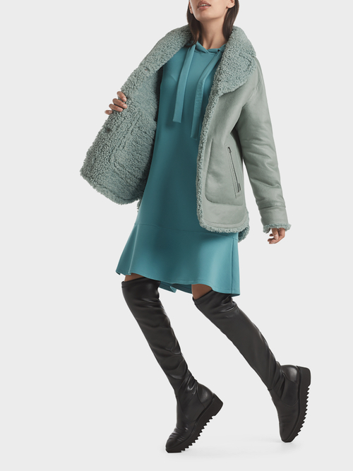 Superflauschige Wendejacke