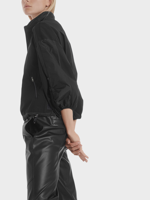 Blouson jacket with parachute details