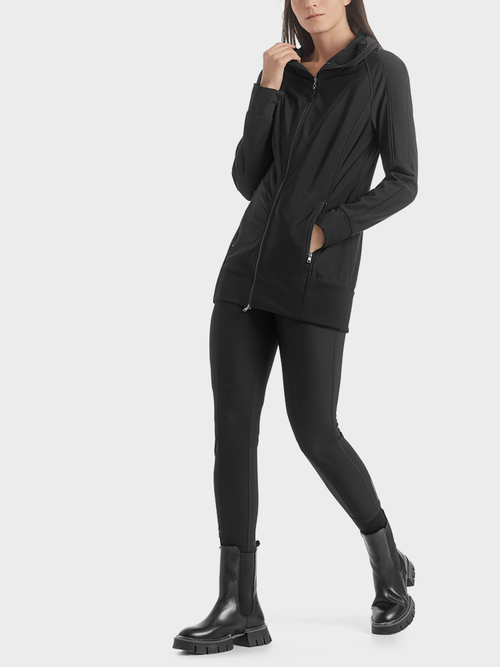 Lange Stretchjacke