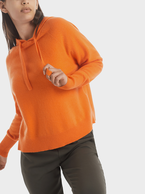Luxuriöser Kapuzen-Pullover