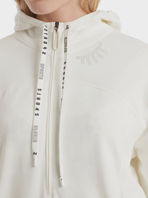 Sweatshirt mit Glitzer-Icons