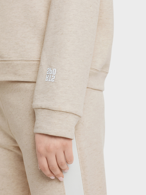 Sweatshirt met luipaardprint en capuchon