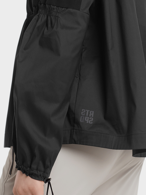 Sweatshirt in mixed materials