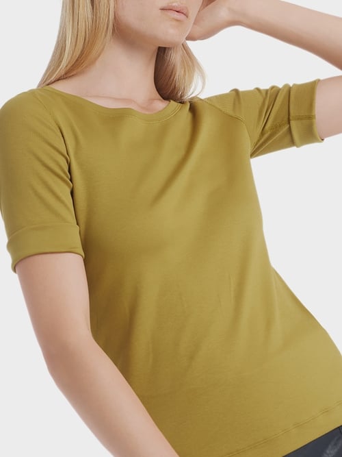 Shirt aus Feinjersey