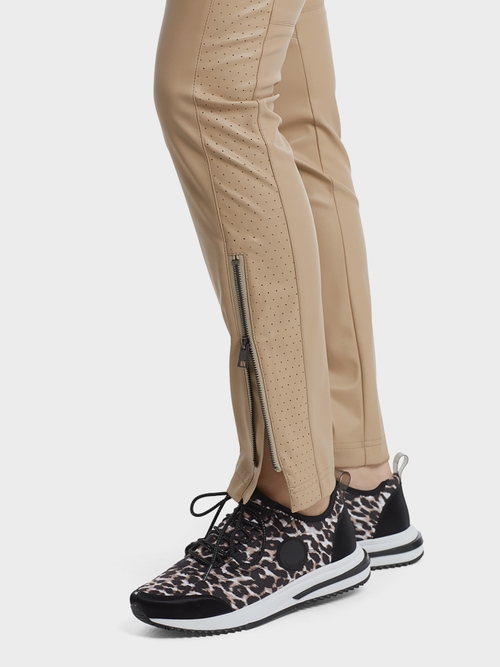 Pantalon en similicuir nappa