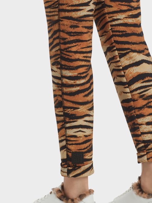 Jerseyhose mit Tigerprint