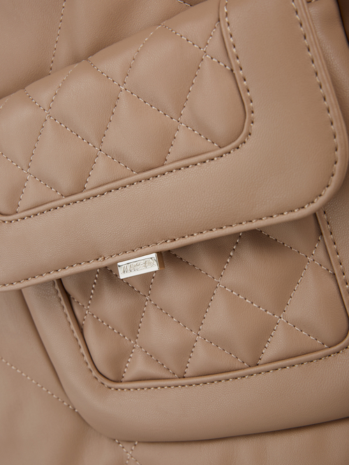 Quilted tote bag