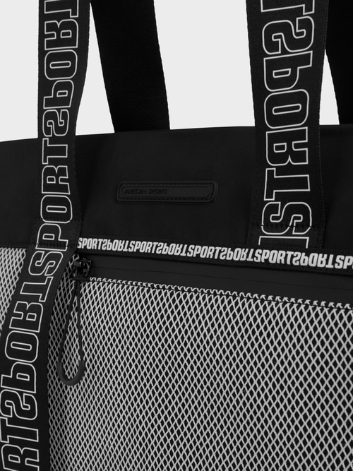 Shopper aus Materialmix