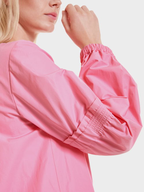 Loose taffeta dress