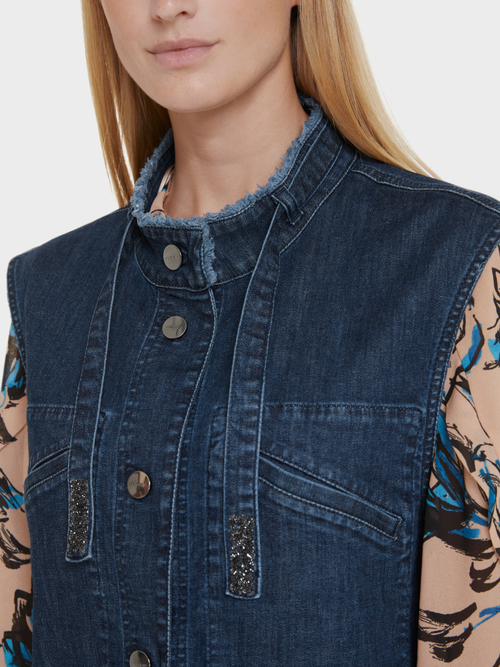 Denim-Weste "Rethink Together"