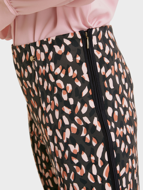 Print-Hose aus Scuba-Jersey
