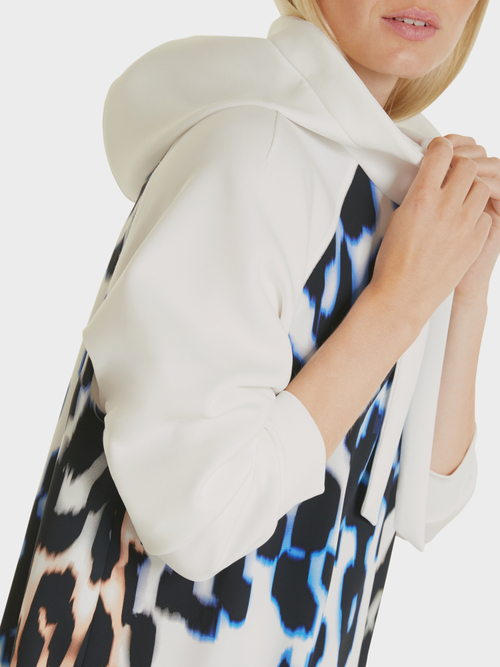 Dress with leopard pattern