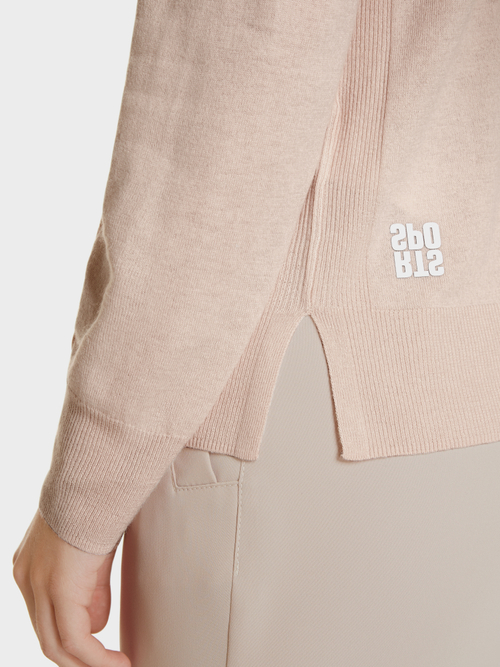 Strickjacke mit Kapuze