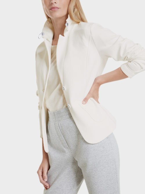 Blazer mit sportivem Reverskragen