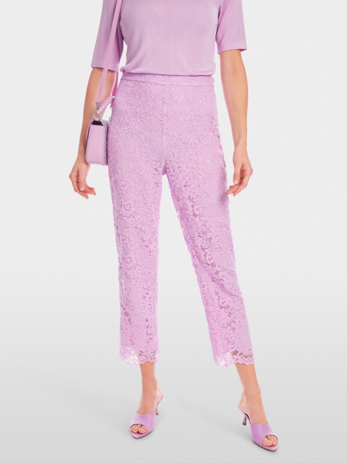 Modell FRIA - verkürzte Hose aus Spitze