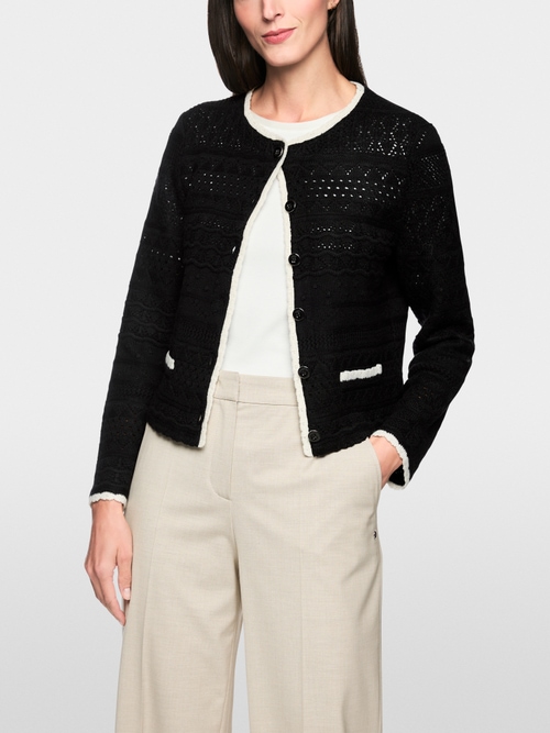 Knitted in Germany new wool cardigan