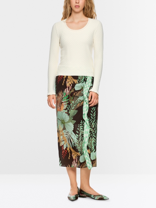 Pull en tricot « Rethink Together »