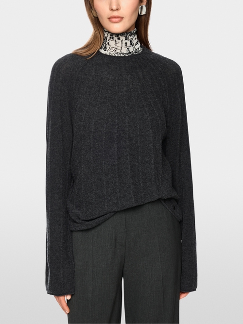 Kaschmirpullover mit Turtleneck