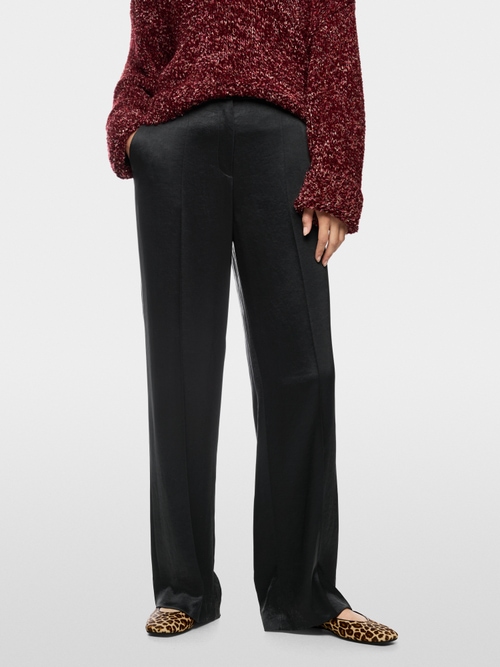 WUKARI trousers in hammered satin