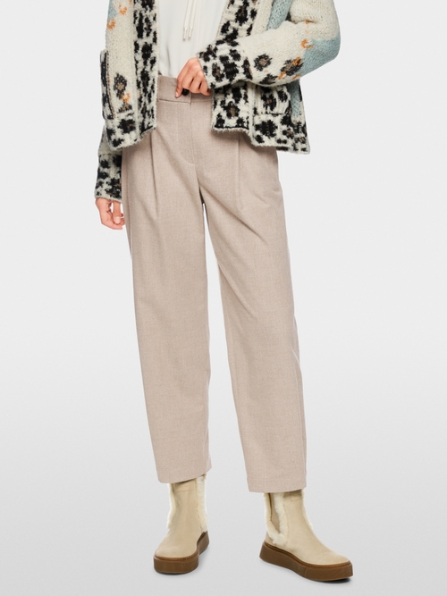 WELS wide fit trousers with pleats