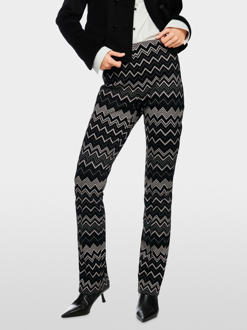 Instapbroek FREDERICA met zigzagpatroon
