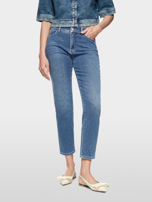 SILEA jeans with rhinestones