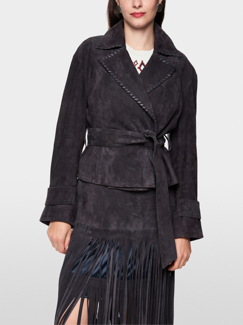 Echtlederjacke "Rethink Together"