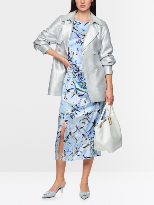 Leichte Outdoor-Jacke mit Silberschimmer