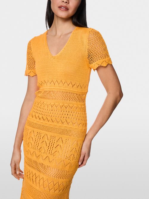 ‘Rethink Together’ openwork dress