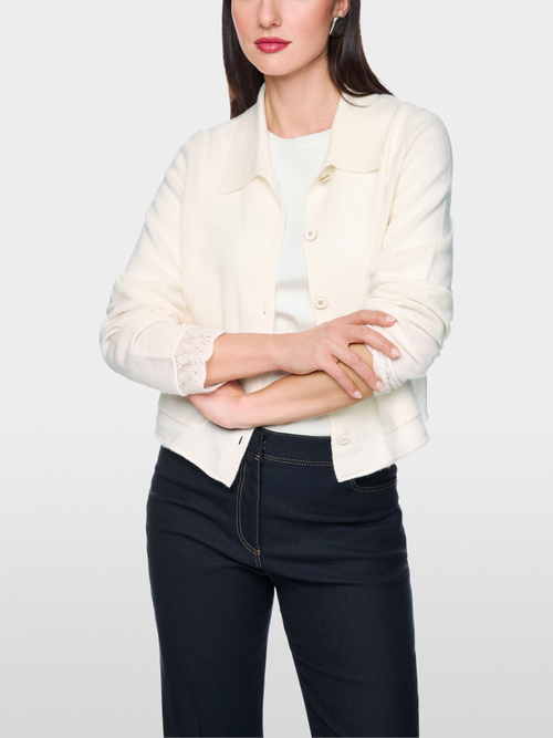 Cashmere cardigan ‘Rethink Together’